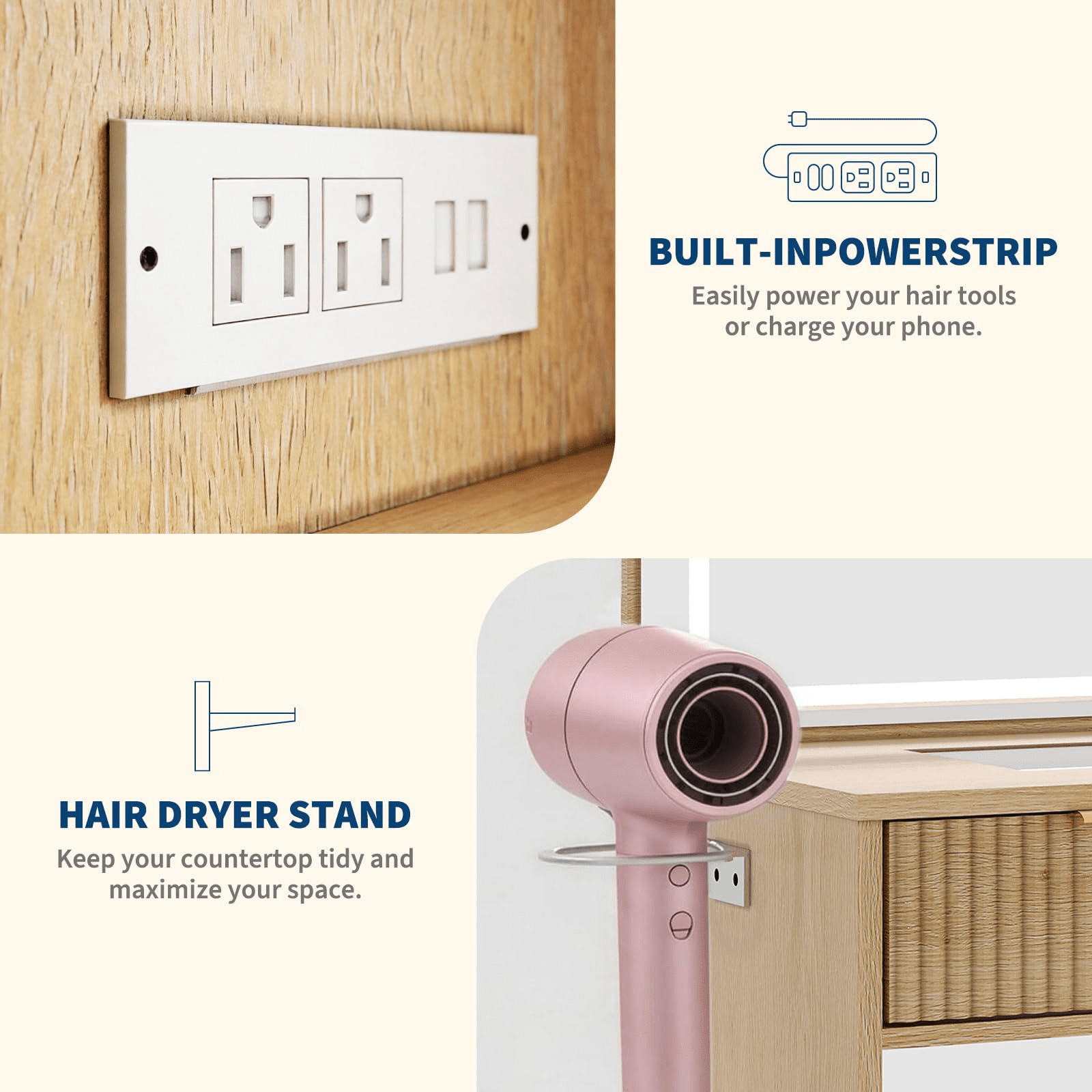 Makeup Vanity Desk, Garvee 52\