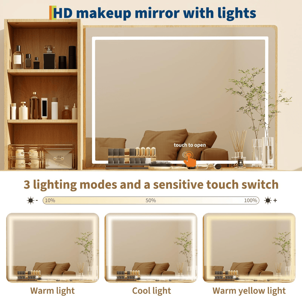Makeup Vanity Desk, Garvee 52\